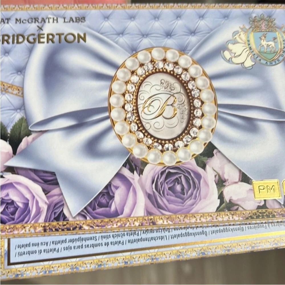 Pat McGrath Labs Bridgerton Eyeshadow Palette Limited edition and divine blush